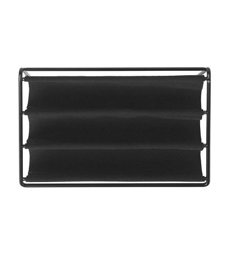 <p><span style="font-size: small;"><strong>UMBRA Органайзер за аксесоари “HAMMOCK“<br />• </strong></span><strong>Цвят:</strong> черен<br />• <strong>Размер:</strong> 20,3 x 14 x 16,5 cm<br /> • <strong>Материал:</strong> метал, велур<br /> • <strong>Може да е свободно стоящ или да се монтира на стена</strong><br /><strong>Производител: UMBRA / Канада</strong><br /> <em><strong>DESIGN: SUNG WOOK PARK</strong></em></p><br />Марка: Umbra HK Limited <br />Модел: UMBRA 1009653-040<br />Доставка: 2-4 работни дни<br />Гаранция: 2 години