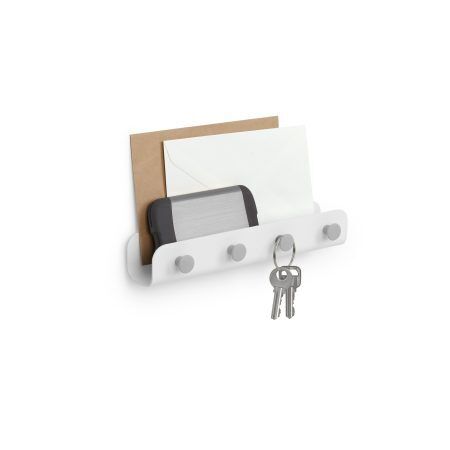 <p><span style="font-size: small;"><strong>UMBRA Стенен органайзер с 4 бр закачалки“YOOK</strong></span>“<br /><span style="font-size: small;"><strong>• </strong></span><strong>Цвят:</strong> бял / сив<br />•<strong> За стенен монтаж<br /></strong>• <strong>Размер:</strong> 21,8 x 3,8 х 5,7 cm<br />• <strong>Материал:</strong> метал<br /><strong>Производител: UMBRA / Канада<br /></strong><em><strong>DESIGN:  JORDAN MURPHY</strong></em></p><br />Марка: Umbra HK Limited <br />Модел: UMBRA 1004246-910<br />Доставка: 2-4 работни дни<br />Гаранция: 2 години