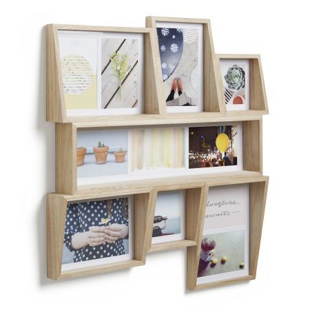 <p><span style="font-size: small;"><strong>UMBRA Колаж от рамки за снимки “EDGE MULTI WALL“ </strong></span><br /><span style="font-size: small;"><strong>• </strong></span><strong>Цвят: </strong>натурално дърво<br />• <strong>За 11 бр снимки с размери:<br /></strong><strong>   – 2 бр снимки: 10 х 10 см<br />   – 7 бр снимки: 10 х 15 см<br />   – 2 бр снимки: 13 х 18 см<br /></strong>•<strong> Габаритен размер: </strong>58,1 х 53 х 6,4 cm<br />• <strong>Материал:</strong> масивно дърво<br />•<strong> Може да бъде закачена вертикално или хоризонтално</strong><br /><strong>Производител: UMBRA / Канада<br /></strong><em><strong>DESIGN: EDWARD LEE</strong></em></p><br />Марка: Umbra HK Limited <br />Модел: UMBRA 1005423-390<br />Доставка: 2-4 работни дни<br />Гаранция: 2 години