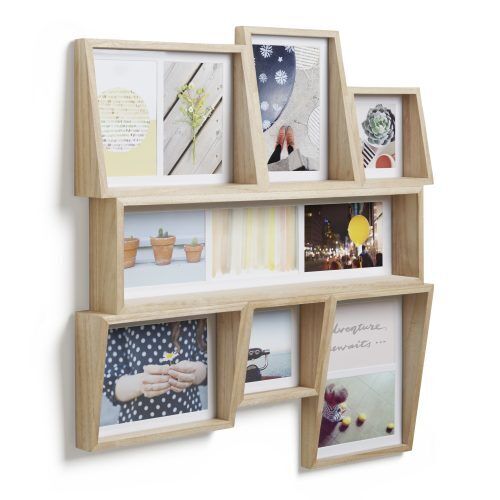 <p><span style="font-size: small;"><strong>UMBRA Колаж от рамки за снимки “EDGE MULTI WALL“ </strong></span><br /><span style="font-size: small;"><strong>• </strong></span><strong>Цвят: </strong>натурално дърво<br />• <strong>За 11 бр снимки с размери:<br /></strong><strong>   – 2 бр снимки: 10 х 10 см<br />   – 7 бр снимки: 10 х 15 см<br />   – 2 бр снимки: 13 х 18 см<br /></strong>•<strong> Габаритен размер: </strong>58,1 х 53 х 6,4 cm<br />• <strong>Материал:</strong> масивно дърво<br />•<strong> Може да бъде закачена вертикално или хоризонтално</strong><br /><strong>Производител: UMBRA / Канада<br /></strong><em><strong>DESIGN: EDWARD LEE</strong></em></p><br />Марка: Umbra HK Limited <br />Модел: UMBRA 1005423-390<br />Доставка: 2-4 работни дни<br />Гаранция: 2 години