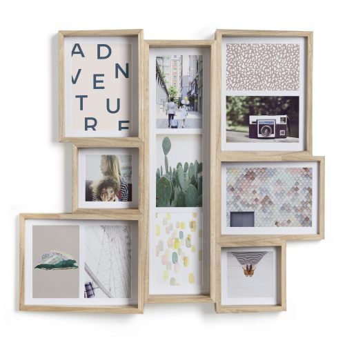 <p><span style="font-size: small;"><strong>UMBRA Колаж от рамки за снимки “EDGE MULTI WALL“ </strong></span><br /><span style="font-size: small;"><strong>• </strong></span><strong>Цвят: </strong>натурално дърво<br />• <strong>За 11 бр снимки с размери:<br /></strong><strong>   – 2 бр снимки: 10 х 10 см<br />   – 7 бр снимки: 10 х 15 см<br />   – 2 бр снимки: 13 х 18 см<br /></strong>•<strong> Габаритен размер: </strong>58,1 х 53 х 6,4 cm<br />• <strong>Материал:</strong> масивно дърво<br />•<strong> Може да бъде закачена вертикално или хоризонтално</strong><br /><strong>Производител: UMBRA / Канада<br /></strong><em><strong>DESIGN: EDWARD LEE</strong></em></p><br />Марка: Umbra HK Limited <br />Модел: UMBRA 1005423-390<br />Доставка: 2-4 работни дни<br />Гаранция: 2 години