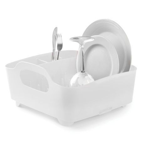 <p><span style="font-size: small;"><strong>UMBRA Сушилник за съдове “TUB“ ; <br />• </strong></span><strong>Цвят: </strong>бял<br />• <strong>Размер:</strong> 38,1 x 35,6 x 9,1 cm<br /> • <strong>Материал: </strong>полипропилен ( <span style="color: #ff0000;"><strong>BPA free</strong></span> )<br />• <strong>Отделение за чинии и  чаши</strong><br />• <strong>Отделение за прибори<br /></strong>• <strong>Дръжки за захващане</strong><br />• <strong>Вграден дренажен отвор<br />• Може да се използва вътре или извън мивката</strong><br />• <strong>Подходящ за измиване в съдомиялна машина </strong><br /><strong>Производител: UMBRA / Канада</strong><br /> <em><strong>DESIGN: RAFAEL URDANETA</strong></em></p><br />Марка: Umbra HK Limited <br />Модел: UMBRA 330590-660<br />Доставка: 2-4 работни дни<br />Гаранция: 2 години