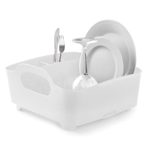 <p><span style="font-size: small;"><strong>UMBRA Сушилник за съдове “TUB“ ; <br />• </strong></span><strong>Цвят: </strong>бял<br />• <strong>Размер:</strong> 38,1 x 35,6 x 9,1 cm<br /> • <strong>Материал: </strong>полипропилен ( <span style="color: #ff0000;"><strong>BPA free</strong></span> )<br />• <strong>Отделение за чинии и  чаши</strong><br />• <strong>Отделение за прибори<br /></strong>• <strong>Дръжки за захващане</strong><br />• <strong>Вграден дренажен отвор<br />• Може да се използва вътре или извън мивката</strong><br />• <strong>Подходящ за измиване в съдомиялна машина </strong><br /><strong>Производител: UMBRA / Канада</strong><br /> <em><strong>DESIGN: RAFAEL URDANETA</strong></em></p><br />Марка: Umbra HK Limited <br />Модел: UMBRA 330590-660<br />Доставка: 2-4 работни дни<br />Гаранция: 2 години