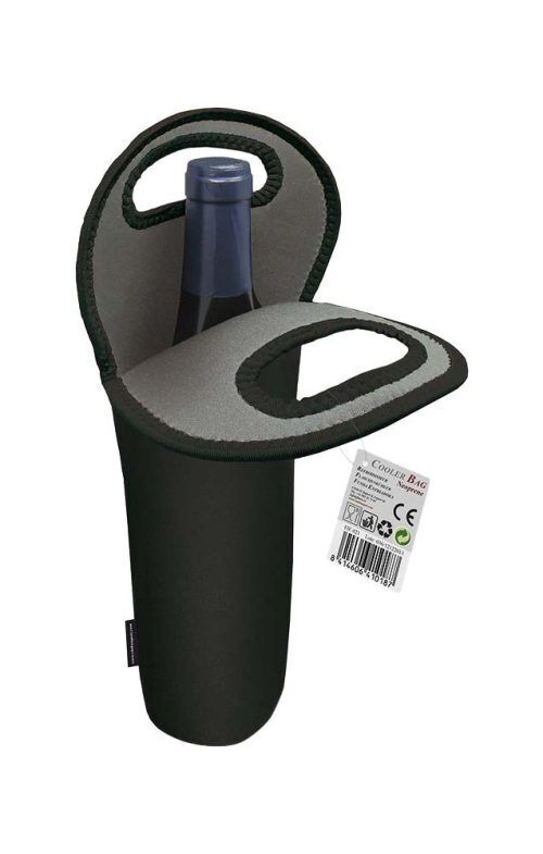 <p><strong><strong>Vin Bouquet </strong>Охладител за бутилки "NEOPRENE"<br /></strong><strong>• Размери на опаковката:</strong> 39 x 15,5 x 1 см.<br /><strong>• Тегло:</strong> 0,057 кг.<br /><strong>• Капацитет:</strong> за 1 бутилка<br /><strong>Производител:</strong><strong> Vin Bouquet, Испания</strong></p><br />Марка: Vin Bouquet <br />Модел: VB FIE 023<br />Доставка: 2-4 работни дни<br />Гаранция: 2 години