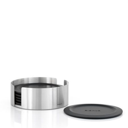 <p><span style="font-size: small;"><strong>BLOMUS Подложки за чаши / 6бр./ LARETO</strong></span> <br />•<strong> Височина:</strong> 4 см <br /> • <strong>Диаметър:</strong> Ø 11,5 см <br />• <strong>Материал:</strong> матирана неръждаема стомана, силикон<br /> • <strong>Производител:</strong> BLOMUS, Германия <br /> <em><strong>DESIGN: Flöz Design</strong></em></p><br />Марка: BLOMUS <br />Модел: BLOMUS 63476<br />Доставка: 2-4 работни дни<br />Гаранция: 2 години