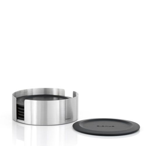 <p><span style="font-size: small;"><strong>BLOMUS Подложки за чаши / 6бр./ LARETO</strong></span> <br />•<strong> Височина:</strong> 4 см <br /> • <strong>Диаметър:</strong> Ø 11,5 см <br />• <strong>Материал:</strong> матирана неръждаема стомана, силикон<br /> • <strong>Производител:</strong> BLOMUS, Германия <br /> <em><strong>DESIGN: Flöz Design</strong></em></p><br />Марка: BLOMUS <br />Модел: BLOMUS 63476<br />Доставка: 2-4 работни дни<br />Гаранция: 2 години