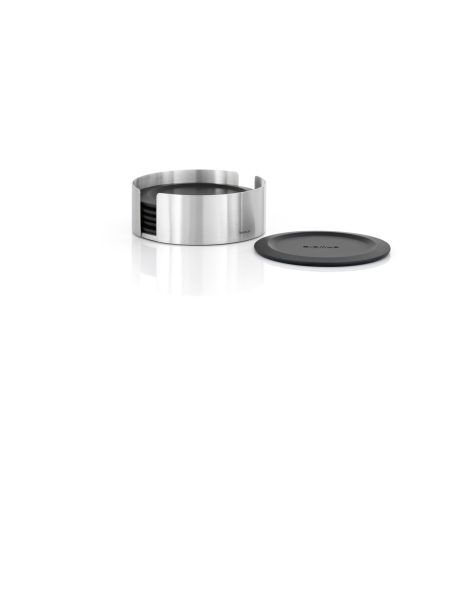 <p><span style="font-size: small;"><strong>BLOMUS Подложки за чаши / 6бр./ LARETO</strong></span> <br />•<strong> Височина:</strong> 4 см <br /> • <strong>Диаметър:</strong> Ø 11,5 см <br />• <strong>Материал:</strong> матирана неръждаема стомана, силикон<br /> • <strong>Производител:</strong> BLOMUS, Германия <br /> <em><strong>DESIGN: Flöz Design</strong></em></p><br />Марка: BLOMUS <br />Модел: BLOMUS 63476<br />Доставка: 2-4 работни дни<br />Гаранция: 2 години