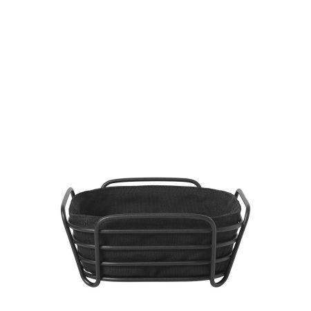 <p><span style="font-size: medium;"><strong><span style="font-size: small;">BLOMUS Панер за хляб DELARA - S размер</span><br /></strong></span><strong>• Височина: </strong>9,5 см<br /><strong>• Размер:</strong> 20 х 20 см<br /><strong>• Материал:</strong> праховобоядисана стомана, памучен плат <br /><strong>• Цвят:</strong> черен<br /><strong>• Производител:</strong> BLOMUS, Германия<br /><em><strong>Designer: Flöz Industrie Design</strong></em></p><br />Марка: BLOMUS <br />Модел: BLOMUS 63871<br />Доставка: 2-4 работни дни<br />Гаранция: 2 години