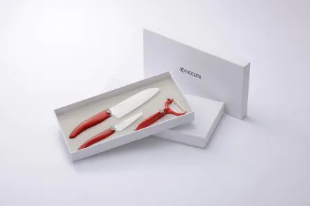 KYOCERA Комплект 2 бр. керамични ножове + керамична белачка