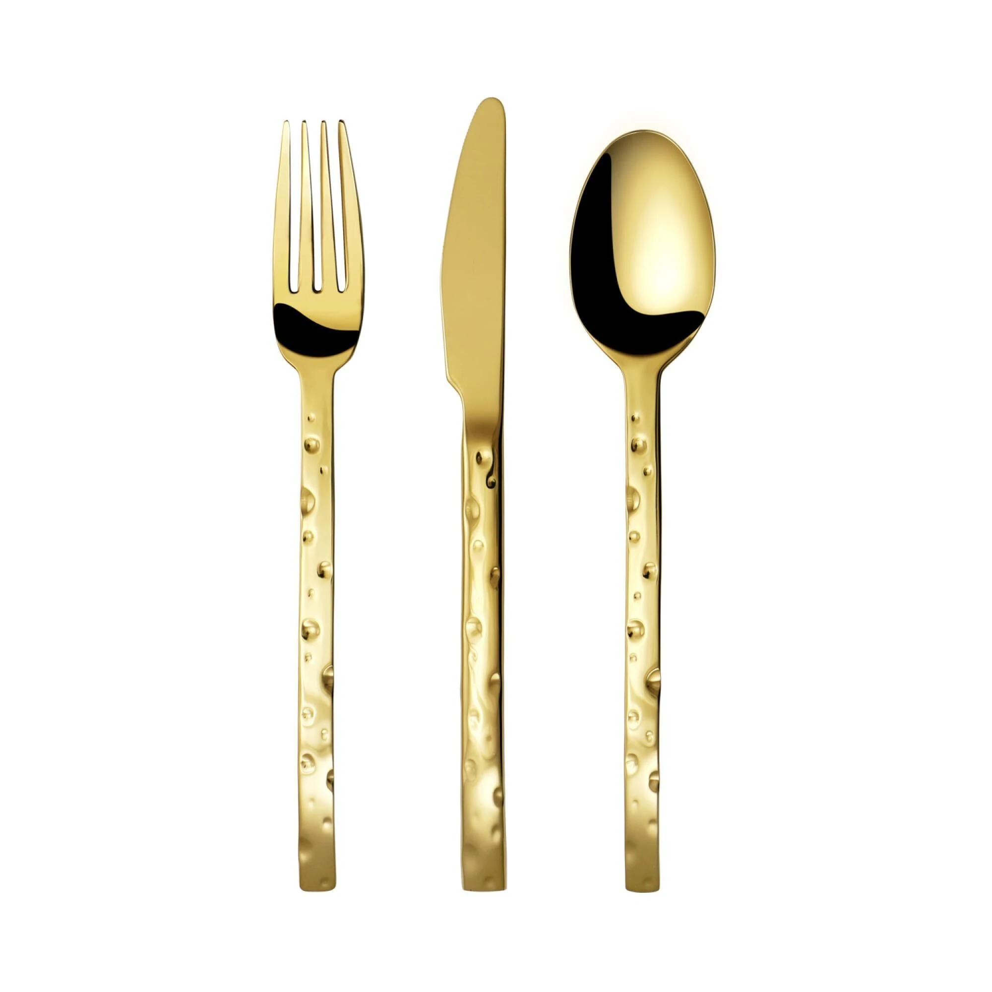 HERDMAR Комплект прибори за хранене “CHEESE“ – 24 части – златно PVD покритие