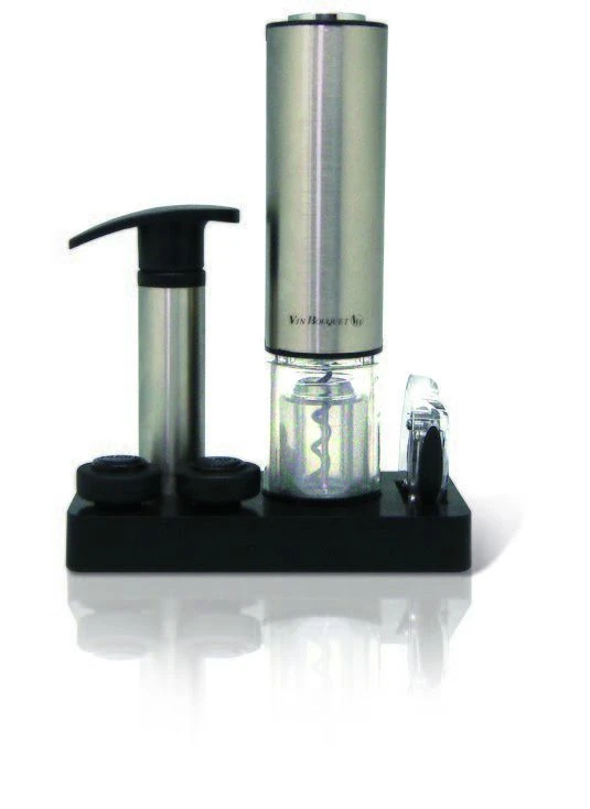 Vin Bouquet Сет електрически тирбушон и вакуум помпа – 6 части