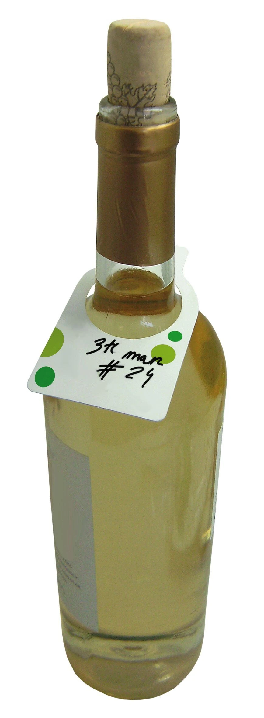 Vin Bouquet Етикети за бутилки 2×12 “ RED AND WHITE “ + маркер