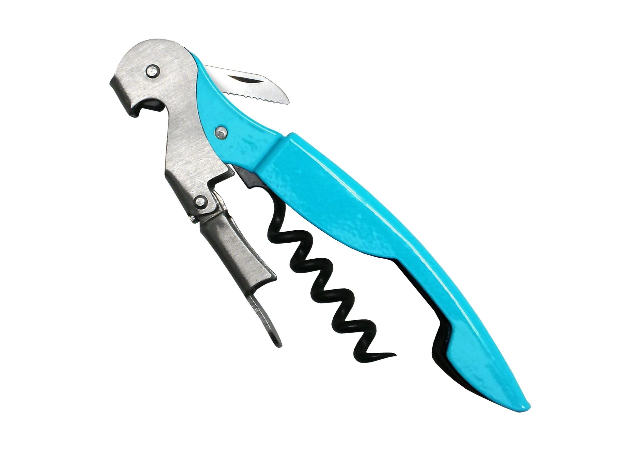 Vin Bouquet Професионален тирбушон с двоен лост  – син