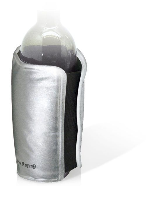 <p><strong><strong>Vin Bouquet </strong>Охладител за бутилки - SILVER ELASTIC<br />• Размери на опаковката:</strong> 18.5 x 16 x 2 см.<br /><strong>• Тегло:</strong> 0,450 кг.<br /><strong>• Капацитет:</strong> за 1 бутилка<br /><strong>Производител: Vin Bouquet, Испания</strong></p><br />Марка: Vin Bouquet <br />Модел: VB FIE 053<br />Доставка: 2-4 работни дни<br />Гаранция: 2 години
