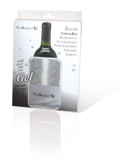 <p><strong><strong>Vin Bouquet </strong>Охладител за бутилки - SILVER ELASTIC<br />• Размери на опаковката:</strong> 18.5 x 16 x 2 см.<br /><strong>• Тегло:</strong> 0,450 кг.<br /><strong>• Капацитет:</strong> за 1 бутилка<br /><strong>Производител: Vin Bouquet, Испания</strong></p><br />Марка: Vin Bouquet <br />Модел: VB FIE 053<br />Доставка: 2-4 работни дни<br />Гаранция: 2 години