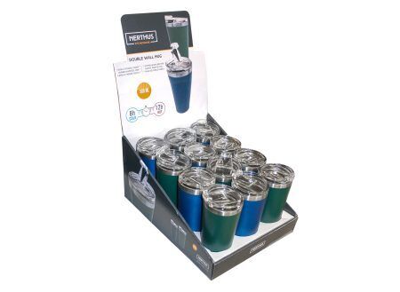 <p><span style="font-size: medium;"><strong>Vin Bouquet/Nerthus Двустенна термочаша - 500 мл.</strong></span></p>
<p><span>Тегло: 0.267 кг.<br /></span><span>Материал: Стомана; пластмаса<br />Вместимост: 0.500 мл.<br /></span><span>Цвят: Зелен или син</span><br /><span>Производител: </span><strong>Vin Bouquet, Испания</strong><br /><br /></p><br />Марка: Vin Bouquet <br />Модел: VB FIH 283<br />Доставка: 2-4 работни дни<br />Гаранция: 2 години