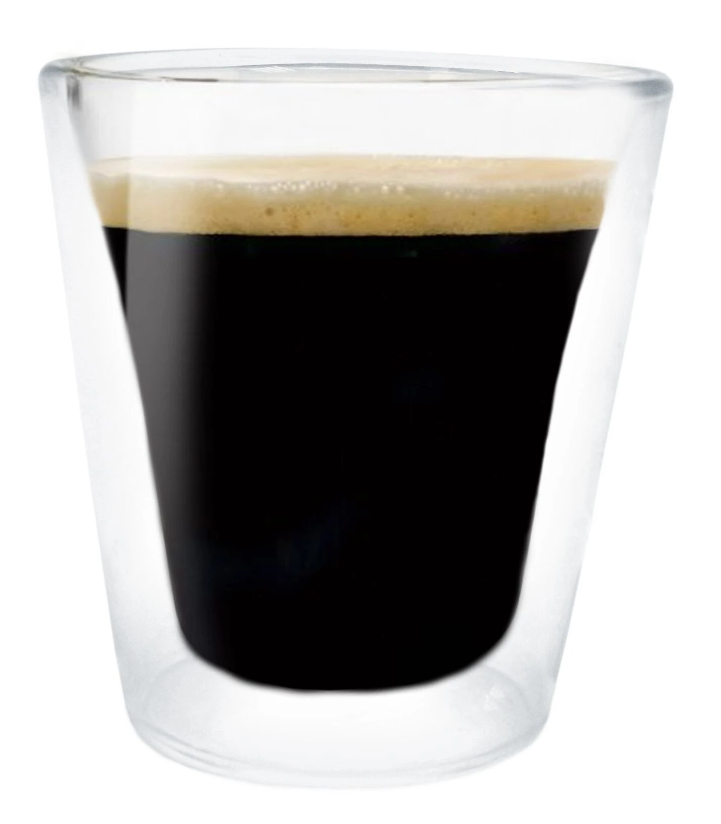 Nerthus Комплект от  2 бр. двустенни стъклени чаши –  100 мл.