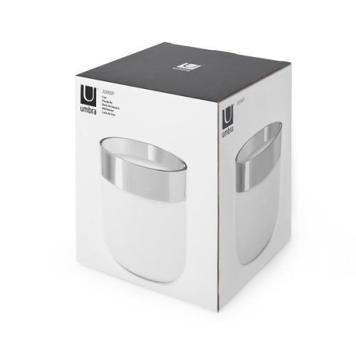 <p><span style="font-size: small;"><strong>UMBRA Кош за баня “JUNIP“ </strong></span>“<strong> - 3 литра</strong><br /><span style="font-size: small;"><strong>• </strong></span><strong>Цвят:</strong> бял / хром<br />• <strong>Размер: </strong>Ø 21,9 х 26,3 cm<br />• <strong>Материал:</strong> смола, неръждаема стомана<br /><strong>Производител: UMBRA / Канада<br /></strong><em><strong>DESIGN: GENSLER</strong></em></p><br />Марка: Umbra HK Limited <br />Модел: UMBRA 1009275-153<br />Доставка: 2-4 работни дни<br />Гаранция: 2 години