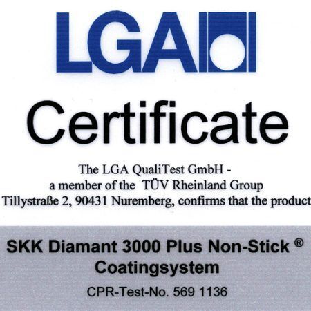 <p><span style="font-size: large;"><strong>Тава дълбока 26 х 26 см</strong></span>
<li><strong>Незалепващо покритие: <span style="color: #0000ff;">Titanium 2000 Plus Non-Stick®</span></strong>  <li><strong>Размери</strong>:26 х 26 см  <li><strong>Височина: </strong>8 см  <li><strong>Дръжки:</strong> Бакелит - издържат до 260°С 
<li><strong>Производител: SKK, Германия</strong>
<li><strong>Подходяща за:<br /></strong>
<p><strong>       <img src="{{media url="/_1.jpg"}}" alt="" width="200" /></strong><</p>
</li><br />Марка: SKK <br />Модел: SKK 245<br />Доставка: 2-4 работни дни<br />Гаранция: 2 години