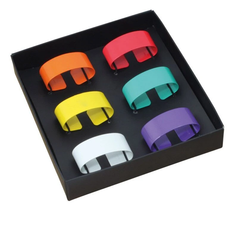 HERDMAR Пръстени за салфетки – 6 бр.- различни цветове