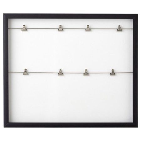 <p><span style="font-size: small;"><strong>UMBRA Колаж за снимки “CLIPLINE“ </strong></span><br />• <strong>Цвят:</strong> черен<br /> • <strong>Размер на рамката:</strong> 50,8 x 43,2 x 3,8 cm<br />• <strong>В комплект с 8 метални клипса<br /></strong>• <strong>Материал:</strong> пластмаса<br /><strong>Производител: UMBRA / Канада </strong><br /><strong>DESIGN: SUNG WOOK PARK</strong></p><br />Марка: Umbra HK Limited <br />Модел: UMBRA 311035-040<br />Доставка: 2-4 работни дни<br />Гаранция: 2 години