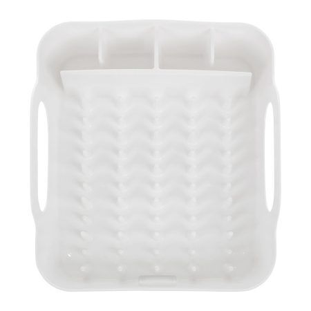 <p><span style="font-size: small;"><strong>UMBRA Сушилник за съдове “TUB“ ; <br />• </strong></span><strong>Цвят: </strong>бял<br />• <strong>Размер:</strong> 38,1 x 35,6 x 9,1 cm<br /> • <strong>Материал: </strong>полипропилен ( <span style="color: #ff0000;"><strong>BPA free</strong></span> )<br />• <strong>Отделение за чинии и  чаши</strong><br />• <strong>Отделение за прибори<br /></strong>• <strong>Дръжки за захващане</strong><br />• <strong>Вграден дренажен отвор<br />• Може да се използва вътре или извън мивката</strong><br />• <strong>Подходящ за измиване в съдомиялна машина </strong><br /><strong>Производител: UMBRA / Канада</strong><br /> <em><strong>DESIGN: RAFAEL URDANETA</strong></em></p><br />Марка: Umbra HK Limited <br />Модел: UMBRA 330590-660<br />Доставка: 2-4 работни дни<br />Гаранция: 2 години