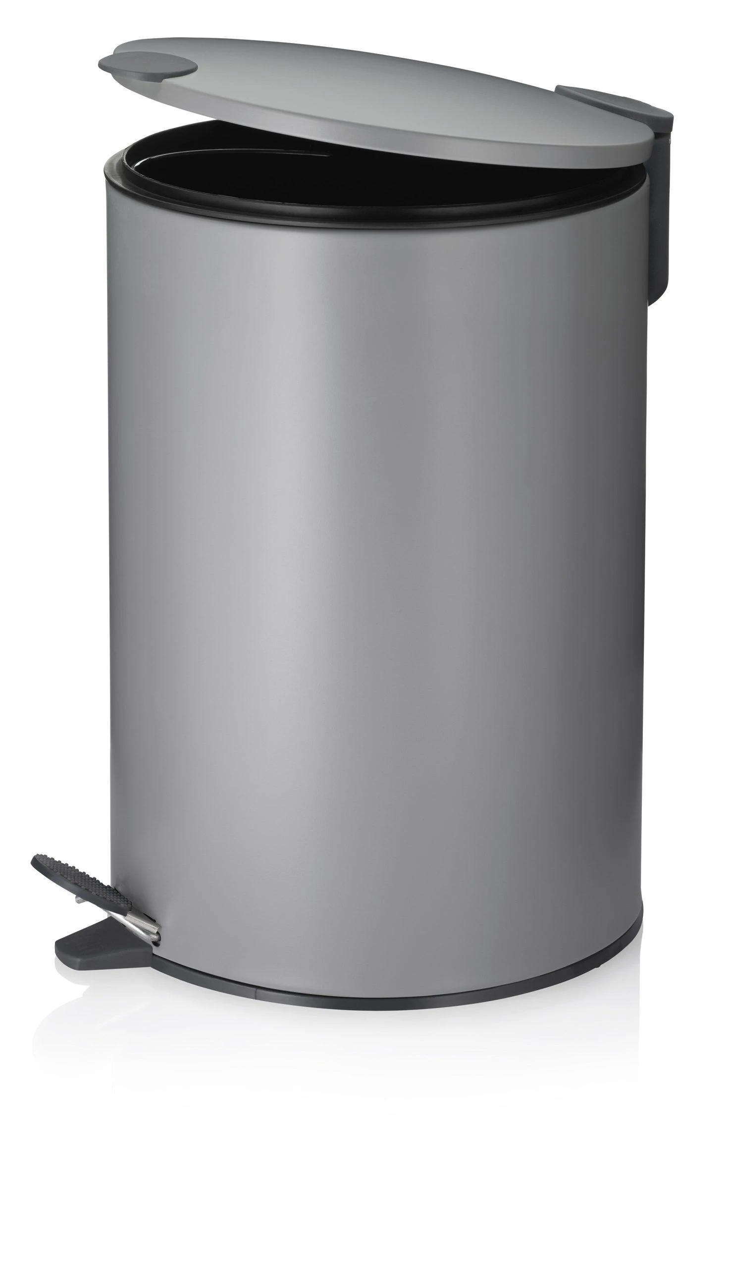 KELA Кош за отпадъци с педал “Mats“ - светло сив - 12 л.