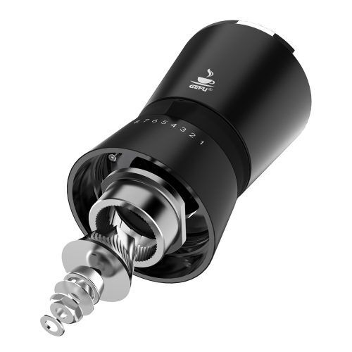 <p><strong><span style="font-size: small;">GEFU Кафемелачка “SANTIAGO“ </span><br /></strong>• <strong>Материал:</strong> неръждаема стомана, алуминий, пластмаса, стъкло<br />• <strong>Подвижна манивела</strong> <br />•<strong> Размери:</strong> Ø 9 х 21,5 см<br /> • <strong>Със стоманен механизъм за смилане</strong> <br />• <strong>Регулиращи се 8 степени на смилане</strong> <br /><strong>Производител: GEFU / Германия</strong></p><br />Марка: GEFU - GERMANY <br />Модел: GEFU 16331<br />Доставка: 2-4 работни дни<br />Гаранция: 2 години