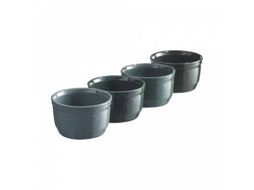 <br /><hr><br /><p><strong>EMILE HENRY Подаръчен сет от 4 броя керамични купички "OMBRE RAMEKIN SET" <br />• В комплекта: </strong>4 бр купички<br />• <strong>Ръчно изработени от 100% естествени материали<br />• Устойчиви на температури: </strong>- 20º С до + 270º С<strong><br />• Равномерно разпределение на топлината<br />• Задържат топлината на ястието по-дълго от обикновените съдове<br />• Висока устойчивост на надраскване <br /></strong>• <strong>Материал:  <span style="color: #ff0000;">HR® Ceramic (High Resistance) <span style="color: #000000;">/</span></span></strong><span style="color: #ff0000;"><span style="color: #000000;"> Високо устойчива керамика</span></span><strong><span style="color: #ff0000;"><span style="color: #000000;"> / </span><br /><span style="color: #000000;">• Без съдържание на олово, кадмий и никел</span><br /><span style="color: #000000;">• Размери:  </span></span></strong><span style="color: #ff0000;"><span style="color: #000000;">Ø 10,5 см </span></span><span style="color: #ff0000;"><span style="color: #000000;"> х 6 см (h)<br /></span></span><span style="color: #ff0000;"><span style="color: #000000;">• <strong>Вместимост:</strong> 0,250 литра</span><br /><span style="color: #000000;"><strong>• Тегло: </strong>0,19 кг</span><br /><span style="color: #000000;">• <strong>Цвят: </strong>четири нюанса синьо</span><br /><span style="color: #000000;">• <strong>Подходяща за: </strong>фурна / микровълнова фурна / фризер / съдомиялна машина</span><br /><strong><span style="color: #000000;">Производител: EMILE HENRY / Франция</span></strong></span></p><br />Марка: Emile Henry <br />Модел: EH 9710-SB<br />Доставка: 2-4 работни дни<br />Гаранция: 2 години