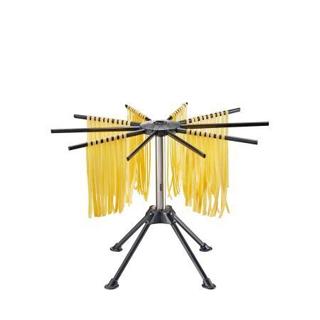 <p><strong><span style="font-size: small;">GEFU Сушилня за паста “DIVERSO“ </span></strong><br />• <strong>10 бр рамена с дължина 17 см</strong><br />•<strong> Може да се сгъва за спестяване на място</strong><strong><br /></strong>• <strong>Размери:</strong> Ø 42 х 30,2 см (h)<br />• <strong>Материал</strong>: неръждаема стомана, пластмаса<br /><strong>Производител: GEFU / Германия</strong></p><br />Марка: GEFU - GERMANY <br />Модел: GEFU 28371<br />Доставка: 2-4 работни дни<br />Гаранция: 2 години