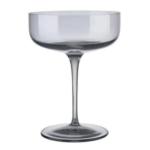 BLOMUS Комплект от 4 бр чаши за шампанско FUUM - цвят опушено сиво (Smoke)