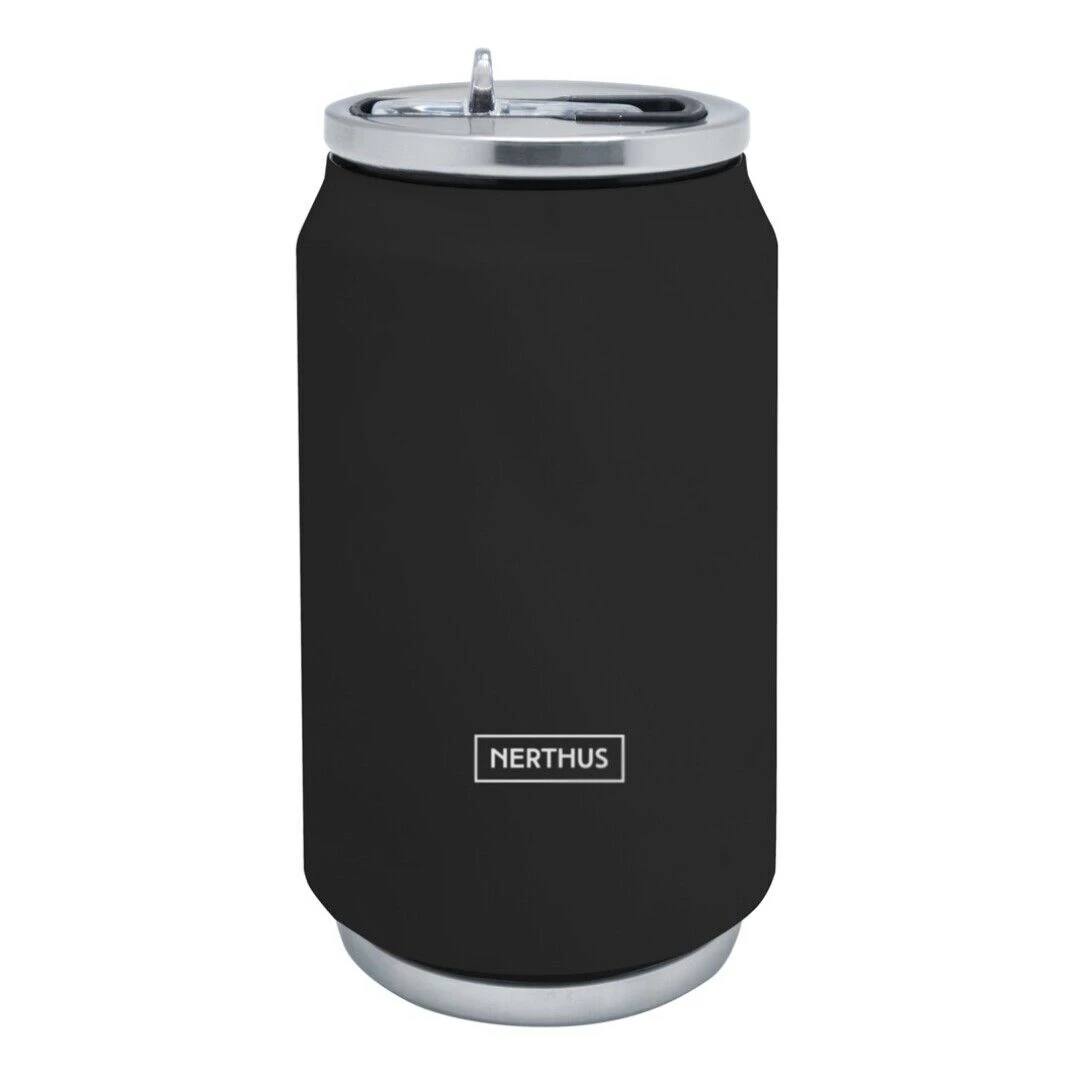 Nerthus Термос “КЕНЧЕ“ цвят черен – 330 мл.