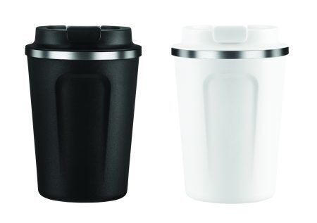<br /><hr><br /><p><strong><span style="font-size: small;">ASOBU Двустенна термо чаша с вакуумна изолация “CAFE COMPACT“ </span></strong><br />• <strong>Двустенна вакуумна изолация<br /></strong>• <strong>Вместимост:</strong> 380 мл.<br />• <strong>Поддържа напитката охладена до 24 часа<br /></strong>• <strong>Поддържа напитката гореща до 12 часа</strong><br />• <strong>Не загрявайте на котлон или в микровълнова фурна</strong><br /><strong> • Не замразявайте и не слагайте във фризер</strong><br /><strong> • Мийте само на ръка</strong><br /><strong> •100% без съдържание на Бисфенол А /BPA/.</strong><br />• <strong>Размери:</strong> 8,9 x 13,3 см <br />• <strong>Тегло:</strong> 0,280 кг<br />• <strong>Материал:</strong> неръждаема стомана 18/8<br />• <strong>Цвят:</strong> бял<br /><strong>Производител: ASOBU / Канада</strong></p><br />Марка: ASOBU <br />Модел: ASOBU - BF22 WHITE<br />Доставка: 2-4 работни дни<br />Гаранция: 2 години