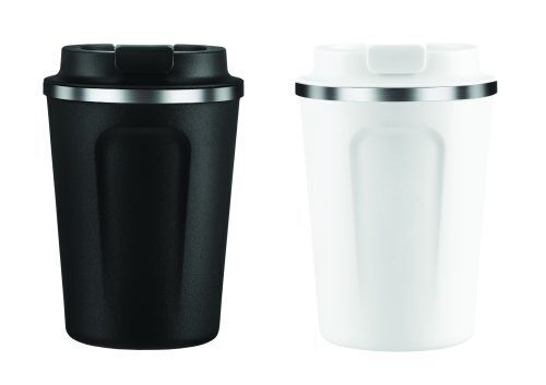 <br /><hr><br /><p><strong><span style="font-size: small;">ASOBU Двустенна термо чаша с вакуумна изолация “CAFE COMPACT“ </span></strong><br />• <strong>Двустенна вакуумна изолация<br /></strong>• <strong>Вместимост:</strong> 380 мл.<br />• <strong>Поддържа напитката охладена до 24 часа<br /></strong>• <strong>Поддържа напитката гореща до 12 часа</strong><br />• <strong>Не загрявайте на котлон или в микровълнова фурна</strong><br /><strong> • Не замразявайте и не слагайте във фризер</strong><br /><strong> • Мийте само на ръка</strong><br /><strong> •100% без съдържание на Бисфенол А /BPA/.</strong><br />• <strong>Размери:</strong> 8,9 x 13,3 см <br />• <strong>Тегло:</strong> 0,280 кг<br />• <strong>Материал:</strong> неръждаема стомана 18/8<br />• <strong>Цвят:</strong> бял<br /><strong>Производител: ASOBU / Канада</strong></p><br />Марка: ASOBU <br />Модел: ASOBU - BF22 WHITE<br />Доставка: 2-4 работни дни<br />Гаранция: 2 години