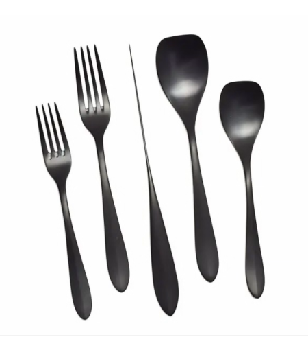 <br /><hr><br /><p><span style="font-size: small;"><strong>HERDMAR Комплект прибори за хранене "STICK" за 6 човека от 30 части.</strong></span> <br /> • Изработени от неръждаема стомана 18/10<br />• PVD покритие - черен мат<br /> • Подходящи за почистване в съдомиялна машина. <br /> <span style="text-decoration: underline;"><strong>Комплектът включва:</strong></span> <br /> • Нож за хранене: 6 бр.<br /> • Вилица за хранене: 6 бр. <br />• Лъжица за хранене: 6 бр.<br /> • Десертна лъжичка: 6 бр.<br />• Десертни вилици: 6 бр <br /><strong>ПРОИЗВОДИТЕЛ: HERDMAR / Португалия</strong></p><br />Марка: HERDMAR <br />Модел: Herdmar 195-3030-0517-100-0001<br />Доставка: 2-4 работни дни<br />Гаранция: 2 години