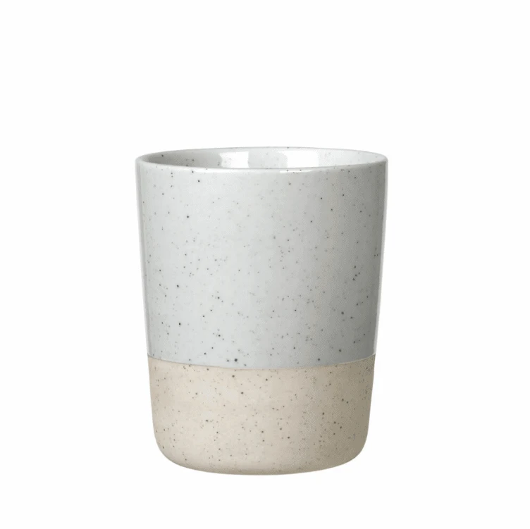 BLOMUS Комплект от 2 бр. двустенни чаши 260 мл. – SABLO – цвят светло сив (Cloud)