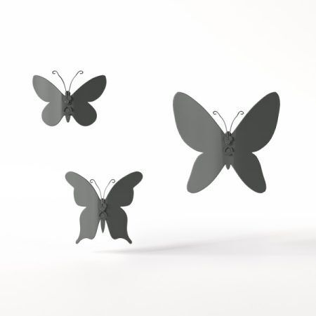 <p><strong>UMBRA Комплект декорация за стена “MARIPOSA“ - 9 бр. пеперуди - 3 размера - сив цвят</strong><br /><span><strong>• </strong></span><strong>Цвят: </strong><span>сив</span><strong><br />• Сет от 9 бр пеперуди</strong><br /><span>•</span><strong> Закрепване за стена (с включени двойнолепящи лепенки)</strong><br /><span>• </span><strong>Три размера в комплект:<br /></strong><span> - 15 x 13 x 2.5 см<br /></span> - 14 x 10 x 4 см<br /> - 10 x 10 x 2,5 см.<br />• <strong>Материал:</strong> полипропилен<br /><strong>Производител: UMBRA / Канада<br /></strong><em><strong>DESIGN: <span>Marion Lanktree</span><br /></strong></em></p><br />Марка: Umbra HK Limited <br />Модел: UMBRA 1013246-918<br />Доставка: 2-4 работни дни<br />Гаранция: 2 години
