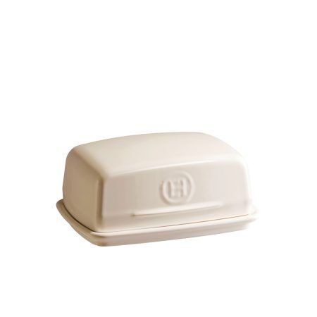 <p><strong>EMILE HENRY Керамичен съд за масло "BUTTER DISH" </strong><br />• <strong>Ръчно изработен от 100% естествени материали<br />• Устойчив на температури: </strong>- 20º С до + 270º С<strong><br />• Висока устойчивост на надраскване <br /></strong>• <strong>Материал:  <span style="color: #ff0000;">HR® Ceramic (High Resistance) <span style="color: #000000;">/ Високо устойчива керамика / </span><br />• <span style="color: #000000;">Без съдържание на олово, кадмий и никел</span><br /><span style="color: #000000;">• Външен размер вкл.дръжките: </span></span></strong><span style="color: #ff0000;"><span style="color: #000000;">17 х 11,5 х 7,5 см (ДхШхВ)</span></span><span style="color: #ff0000;"><br /><strong><span style="color: #000000;">• Вътрешен размер: </span></strong><span style="color: #000000;">14,3 х 9 х 5 см (ДхШхВ)<br /></span></span><span style="color: #ff0000;"><span style="color: #000000;">• <strong>Вместимост:</strong> 0,4 литра</span><br /><span style="color: #000000;"><strong>• Тегло: </strong>0,81 кг</span><br /><span style="color: #000000;">•<strong> Размери на опаковката:</strong> 17 х 11,6 х 9 см (ДхШхВ)</span><br /><span style="color: #000000;">• <strong>Тегло с опаковката:</strong> 0,9 кг</span><br /><span style="color: #000000;">• <strong>Цвят: </strong>екрю</span><br /><span style="color: #000000;">• <strong>Подходящ за: </strong>фурна / микровълнова фурна / фризер / съдомиялна машина</span><br /><strong><span style="color: #000000;">Производител: EMILE HENRY / Франция</span></strong></span></p><br />Марка: Emile Henry <br />Модел: EH 0225-02<br />Доставка: 2-4 работни дни<br />Гаранция: 2 години