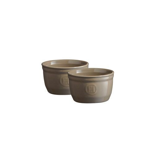 <p><span style="color: #000000;"><strong>EMILE HENRY Комплект 2 броя керамични купички / рамекини "RAMEKINS SET N°9" <br />• В комплекта: </strong>2 бр купички</span><br /><span style="color: #000000;">• <strong>Ръчно изработени от 100% естествени материали<br />• Устойчиви на температури: </strong>- 20º С до + 270º С<strong><br />• Равномерно разпределение на топлината<br />• Задържат топлината на ястието по-дълго от обикновените съдове<br />• Висока устойчивост на надраскване <br /></strong>• </span><strong><span style="color: #000000;">Материал:</span>  <span style="color: #ff0000;">HR® Ceramic (High Resistance) <span style="color: #000000;">/</span></span></strong><span style="color: #ff0000;"><span style="color: #000000;"> Високо устойчива керамика</span></span><strong><span style="color: #ff0000;"><span style="color: #000000;"> / </span><br /><span style="color: #000000;">• Без съдържание на олово, кадмий и никел</span><br /><span style="color: #000000;">• Размери:  </span></span></strong><span style="color: #000000;">Ø 9 см  х 5,5 см (h)<br />• <strong>Вместимост:</strong> 0,15 литра<br /><strong>• Тегло: </strong>0,42 кг<br />• <strong>Цвят: </strong>сиво-бежов<br />• <strong>Подходяща за: </strong>фурна / микровълнова фурна / фризер / съдомиялна машина<br /><strong>Производител: EMILE HENRY / Франция</strong></span></p><br />Марка: Emile Henry <br />Модел: EH 4009-95<br />Доставка: 2-4 работни дни<br />Гаранция: 2 години