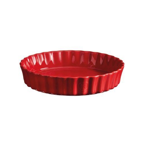 <p><span style="color: #000000;"><strong>EMILE HENRY Керамична дълбока форма за тарт "DEEP FLAN DISH" </strong></span><br /><span style="color: #000000;">• <strong>Ръчно изработена от 100% естествени материали<br />• Устойчива на температури: </strong>- 20º С до + 270º С<strong><br />• Равномерно разпределение на топлината<br />• Задържа топлината на ястието по-дълго от обикновените съдове<br />• Висока устойчивост на надраскване <br /></strong>• </span><strong><span style="color: #000000;">Материал:</span>  <span style="color: #ff0000;">HR® Ceramic (High Resistance) <span style="color: #000000;">/ </span></span></strong><span style="color: #ff0000;"><span style="color: #000000;">Високо устойчива керамика</span></span><strong><span style="color: #ff0000;"><span style="color: #000000;"> / </span><br /><span style="color: #000000;">• Без съдържание на олово, кадмий и никел</span><br /><span style="color: #000000;">• Външен диаметър: </span></span></strong><span style="color: #ff0000;"><span style="color: #000000;">Ø </span></span><span style="color: #ff0000;"><span style="color: #000000;">28 см</span></span><span style="color: #ff0000;"><br /><strong><span style="color: #000000;">• Вътрешен диаметър: </span></strong><span style="color: #000000;">Ø</span><span style="color: #000000;"> 26,5</span><span style="color: #000000;"> см<br />• <strong>Височина:</strong> 6 см<br /></span></span><span style="color: #ff0000;"><span style="color: #000000;">• <strong>Вместимост:</strong> 1,98 литра</span><br /><span style="color: #000000;"><strong>• Тегло: </strong>1,38 кг</span><br /><span style="color: #000000;">• <strong>Цвят: </strong>червен</span><br /><span style="color: #000000;">• <strong>Подходяща за: </strong>фурна / микровълнова фурна / фризер / съдомиялна машина</span><br /><strong><span style="color: #000000;">Производител: EMILE HENRY / Франция</span></strong></span></p><br />Марка: Emile Henry <br />Модел: EH 6028-34<br />Доставка: 2-4 работни дни<br />Гаранция: 2 години