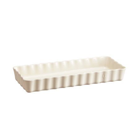 <p><strong>EMILE HENRY Керамична плитка провоъгълна форма за тарт "SLIM RECTANGULAR TART DISH" </strong><br />• <strong>Ръчно изработена от 100% естествени материали<br />• Устойчива на температури: </strong>- 20º С до + 270º С<strong><br />• Равномерно разпределение на топлината<br />• Задържа топлината на ястието по-дълго от обикновените съдове<br />• Висока устойчивост на надраскване <br /></strong>• <strong>Материал:  <span style="color: #ff0000;">HR® Ceramic (High Resistance) <span style="color: #000000;">/ </span></span></strong><span style="color: #ff0000;"><span style="color: #000000;">Високо устойчива керамика</span></span><strong><span style="color: #ff0000;"><span style="color: #000000;"> / </span><br />• <span style="color: #000000;">Без съдържание на олово, кадмий и никел</span><br /><span style="color: #000000;">• Външен размер вкл.дръжките: </span></span></strong><span style="color: #ff0000;"><span style="color: #000000;">36,5 х 15 х 5 см</span></span><span style="color: #ff0000;"><br /><strong><span style="color: #000000;">• Вътрешен размер: </span></strong><span style="color: #000000;">34,5 х 13 х 4</span><span style="color: #000000;"> см<br /></span></span><span style="color: #ff0000;"><span style="color: #000000;">• <strong>Вместимост:</strong> 1,3 литра</span><br /><span style="color: #000000;"><strong>• Тегло: </strong>1,09 кг</span><br /><span style="color: #000000;">• <strong>Цвят: </strong>екрю</span><br /><span style="color: #000000;">• <strong>Подходяща за: </strong>фурна / микровълнова фурна / фризер / съдомиялна машина</span><br /><strong><span style="color: #000000;">Производител: EMILE HENRY / Франция</span></strong></span></p><br />Марка: Emile Henry <br />Модел: EH 6034-02<br />Доставка: 2-4 работни дни<br />Гаранция: 2 години