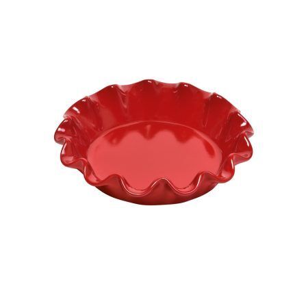 <p><strong>EMILE HENRY Керамична форма за пай "RUFFLED PIE DISH"</strong><br />• <strong>Ръчно изработена от 100% естествени материали<br />• Устойчива на температури: </strong>- 20º С до + 270º С<strong><br />• Равномерно разпределение на топлината<br />• Задържа топлината на ястието по-дълго от обикновените съдове<br />• Висока устойчивост на надраскване <br /></strong>• <strong>Материал:  <span style="color: #ff0000;">HR® Ceramic (High Resistance) <span style="color: #000000;">/</span></span></strong><span style="color: #ff0000;"><span style="color: #000000;"> Високо устойчива керамика</span></span><strong><span style="color: #ff0000;"><span style="color: #000000;"> / </span><br /><span style="color: #000000;">• Без съдържание на олово, кадмий и никел</span><br /><span style="color: #000000;">• Размер: </span></span></strong><span style="color: #ff0000;"><span style="color: #000000;">Ø</span></span><span style="color: #ff0000;"><span style="color: #000000;"> </span></span><span style="color: #ff0000;"><span style="color: #000000;">27 см х  6 см (h)<br /></span></span><span style="color: #ff0000;"><span style="color: #000000;">• <strong>Вместимост:</strong> 1 литър</span><br /><span style="color: #000000;"><strong>• Тегло: </strong>1,15 кг</span><br /><span style="color: #000000;">• <strong>Цвят: </strong>червен</span><br /><span style="color: #000000;">• <strong>Подходяща за: </strong>фурна / микровълнова фурна / фризер / съдомиялна машина</span><br /><strong><span style="color: #000000;">Производител: EMILE HENRY / Франция</span></strong></span></p><br />Марка: Emile Henry <br />Модел: EH 6187-34<br />Доставка: 2-4 работни дни<br />Гаранция: 2 години