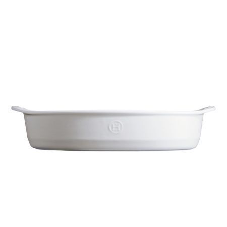 <p><strong>EMILE HENRY Керамична овална форма за печене "LARGE OVAL OVEN DISH"</strong><br />• <strong>Ръчно изработена от 100% естествени материали<br />• Устойчива на температури: </strong>- 20º С до + 270º С<strong><br />• Равномерно разпределение на топлината<br />• Задържа топлината на ястието по-дълго от обикновените съдове<br />• Висока устойчивост на надраскване <br /></strong>• <strong>Материал:  <span style="color: #ff0000;">HR® Ceramic (High Resistance) <span style="color: #000000;">/</span></span></strong><span style="color: #ff0000;"><span style="color: #000000;"> Високо устойчива керамика</span></span><strong><span style="color: #ff0000;"><span style="color: #000000;"> / </span><br /><span style="color: #000000;">• Без съдържание на олово, кадмий и никел</span><br /><span style="color: #000000;">• Външен размер вкл.дръжките: </span></span></strong><span style="color: #ff0000;"><span style="color: #000000;">41,5 х 26,5 х 9 см<br /></span></span><span style="color: #ff0000;"><span style="color: #000000;">• <strong>Вместимост:</strong> 3,8 литра</span><br /><span style="color: #000000;"><strong>• Тегло: </strong>2,2 кг</span><br /><span style="color: #000000;">• <strong>Цвят: </strong>бял</span><br /><span style="color: #000000;">• <strong>Подходяща за: </strong>фурна / микровълнова фурна / фризер / съдомиялна машина</span><br /><strong><span style="color: #000000;">Производител: EMILE HENRY / Франция</span></strong></span></p><br />Марка: Emile Henry <br />Модел: EH 9054-11<br />Доставка: 2-4 работни дни<br />Гаранция: 2 години
