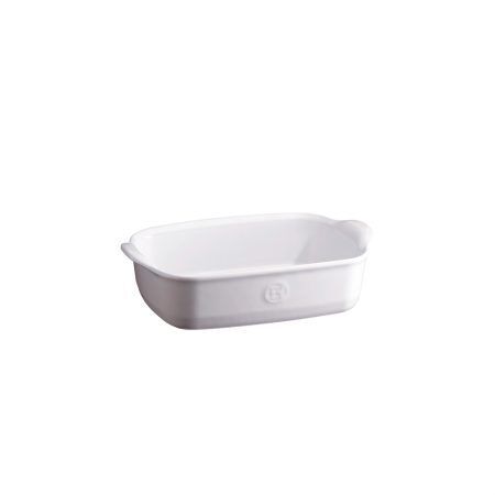 <p><strong>EMILE HENRY Керамична тава "INDIVIDUAL OVEN DISH"</strong><br />• <strong>Ръчно изработена от 100% естествени материали<br />• Устойчива на температури: </strong>- 20º С до + 270º С<strong><br />• Равномерно разпределение на топлината<br />• Задържа топлината на ястието по-дълго от обикновените съдове<br />• Висока устойчивост на надраскване <br /></strong>• <strong>Материал:  <span style="color: #ff0000;">HR® Ceramic (High Resistance) <span style="color: #000000;">/</span></span></strong><span style="color: #ff0000;"><span style="color: #000000;"> Високо устойчива керамика</span></span><strong><span style="color: #ff0000;"><span style="color: #000000;"> / </span><br />• <span style="color: #000000;">Без съдържание на олово, кадмий и никел</span><br /><span style="color: #000000;">• Външен размер вкл.дръжките: </span></span></strong><span style="color: #ff0000;"><span style="color: #000000;">22 х 14,5 х 5,5 см</span></span><span style="color: #ff0000;"><br /><strong><span style="color: #000000;">• Вътрешен размер: </span></strong><span style="color: #000000;">18 х 12,5 х 5 см<br /></span></span><span style="color: #ff0000;"><span style="color: #000000;">• <strong>Вместимост:</strong> 0,7 литра</span><br /><span style="color: #000000;"><strong>• Тегло: </strong>0,66 кг</span><br /><span style="color: #000000;">• <strong>Цвят: </strong>бял</span><br /><span style="color: #000000;">• <strong>Подходяща за: </strong>фурна / микровълнова фурна / фризер / съдомиялна машина</span><br /><strong><span style="color: #000000;">Производител: EMILE HENRY / Франция</span></strong></span></p><br />Марка: Emile Henry <br />Модел: EH 9649-11<br />Доставка: 2-4 работни дни<br />Гаранция: 2 години