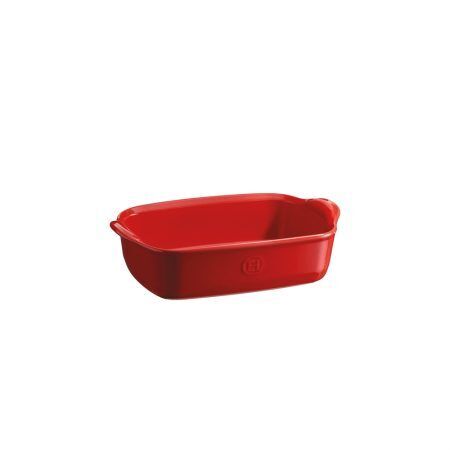 <p><strong>EMILE HENRY Керамична тава "INDIVIDUAL OVEN DISH"</strong><br />• <strong>Ръчно изработена от 100% естествени материали<br />• Устойчива на температури: </strong>- 20º С до + 270º С<strong><br />• Равномерно разпределение на топлината<br />• Задържа топлината на ястието по-дълго от обикновените съдове<br />• Висока устойчивост на надраскване <br /></strong>• <strong>Материал:  <span style="color: #ff0000;">HR® Ceramic (High Resistance) <span style="color: #000000;">/</span></span></strong><span style="color: #ff0000;"><span style="color: #000000;"> Високо устойчива керамика</span></span><strong><span style="color: #ff0000;"><span style="color: #000000;"> / </span><br />• <span style="color: #000000;">Без съдържание на олово, кадмий и никел</span><br /><span style="color: #000000;">• Външен размер вкл.дръжките: </span></span></strong><span style="color: #ff0000;"><span style="color: #000000;">22 х 14,5 х 5,5 см</span></span><span style="color: #ff0000;"><br /><strong><span style="color: #000000;">• Вътрешен размер: </span></strong><span style="color: #000000;">18 х 12,5 х 5 см<br /></span></span><span style="color: #ff0000;"><span style="color: #000000;">• <strong>Вместимост:</strong> 0,7 литра</span><br /><span style="color: #000000;"><strong>• Тегло: </strong>0,66 кг</span><br /><span style="color: #000000;">• <strong>Цвят: </strong>червен</span><br /><span style="color: #000000;">• <strong>Подходяща за: </strong>фурна / микровълнова фурна / фризер / съдомиялна машина</span><br /><strong><span style="color: #000000;">Производител: EMILE HENRY / Франция</span></strong></span></p><br />Марка: Emile Henry <br />Модел: EH 9649-34<br />Доставка: 2-4 работни дни<br />Гаранция: 2 години