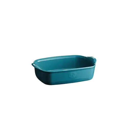 EMILE HENRY Керамична тава "INDIVIDUAL OVEN DISH"- 22х15см - цвят син