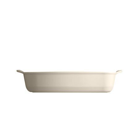 <p><strong>EMILE HENRY Керамична провоъгълна тава за печене "RECTANGULAR OVEN DISH"</strong><br />• <strong>Ръчно изработена от 100% естествени материали<br />• Устойчива на температури: </strong>- 20º С до + 270º С<strong><br />• Равномерно разпределение на топлината<br />• Задържа топлината на ястието по-дълго от обикновените съдове<br />• Висока устойчивост на надраскване <br /></strong>• <strong>Материал:  <span style="color: #ff0000;">HR® Ceramic (High Resistance) <span style="color: #000000;">/</span></span></strong><span style="color: #ff0000;"><span style="color: #000000;"> Високо устойчива керамика</span></span><strong><span style="color: #ff0000;"><span style="color: #000000;"> / </span><br />• <span style="color: #000000;">Без съдържание на олово, кадмий и никел</span><br /><span style="color: #000000;">• Външен размер вкл.дръжките: </span></span></strong><span style="color: #ff0000;"><span style="color: #000000;">36,5 х 23,5 х 7,5 см</span></span><span style="color: #ff0000;"><br /><strong><span style="color: #000000;">• Вътрешен размер: </span></strong><span style="color: #000000;">30 х 22 х 6 см<br /></span></span><span style="color: #ff0000;"><span style="color: #000000;">• <strong>Вместимост:</strong> 2,7 литра</span><br /><span style="color: #000000;"><strong>• Тегло: </strong>1,8 кг</span><br /><span style="color: #000000;">• <strong>Цвят: </strong>екрю</span><br /><span style="color: #000000;">• <strong>Подходяща за: </strong>фурна / микровълнова фурна / фризер / съдомиялна машина</span><br /><strong><span style="color: #000000;">Производител: EMILE HENRY / Франция</span></strong></span></p><br />Марка: Emile Henry <br />Модел: EH 9652-02<br />Доставка: 2-4 работни дни<br />Гаранция: 2 години