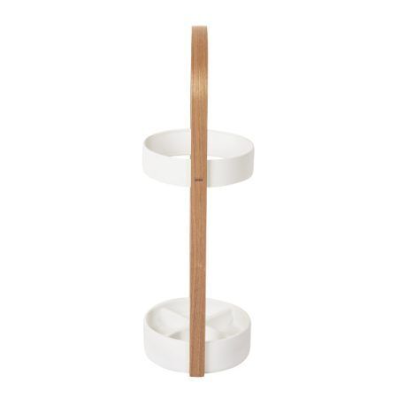 <p><span style="font-size: small;"><strong>UMBRA Стойка за чадъри “HUB“ <br />• </strong></span><strong>Цвят:</strong> бяло / натурално дърво<br />• <strong>Размер:</strong> Ø 22,2 см x 68,6 см ( h)<br /> • <strong>Материал:</strong> метал / дърво<br /><strong> </strong><strong>Производител: UMBRA / Канада</strong><br /> <em><strong>DESIGN: JORDAN  MURPHY</strong></em></p><br />Марка: Umbra HK Limited <br />Модел: UMBRA 320240-668<br />Доставка: 2-4 работни дни<br />Гаранция: 2 години
