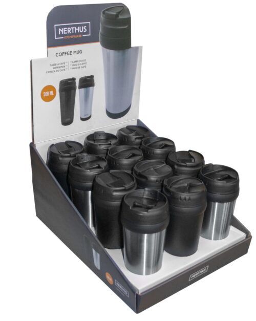 <p><span style="font-size: medium;"><strong>Vin Bouquet/Nerthus Двустенна термочаша - 500 мл.</strong></span></p>
<p><span>Тегло: 0.267 кг.<br /></span><span>Материал: Стомана; пластмаса<br />Вместимост: 0.500 мл.<br /></span><span>Цвят: Зелен или син</span><br /><span>Производител: </span><strong>Vin Bouquet, Испания</strong><br /><br /></p><br />Марка: Vin Bouquet <br />Модел: VB FIH 283<br />Доставка: 2-4 работни дни<br />Гаранция: 2 години