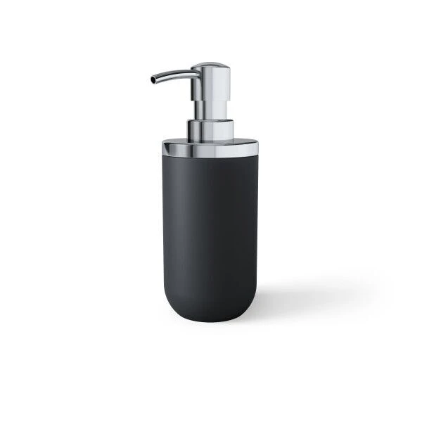 UMBRA Диспенсър за сапун “JUNIP“ – цвят черен / хром